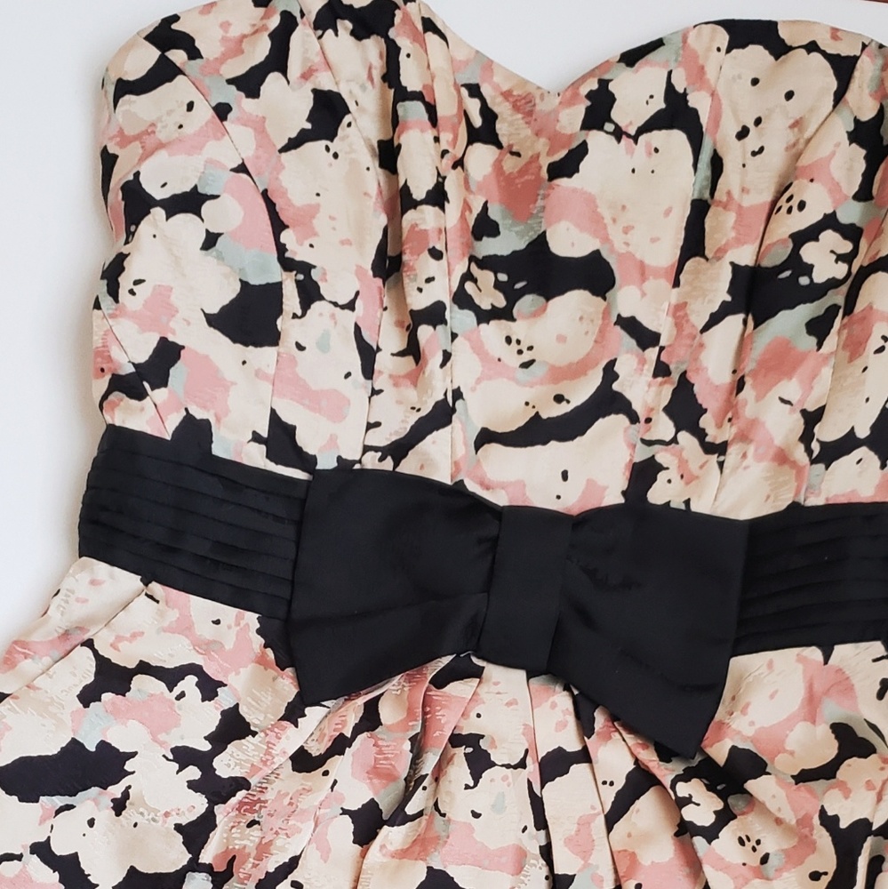 Strapless H&M Floral Dress